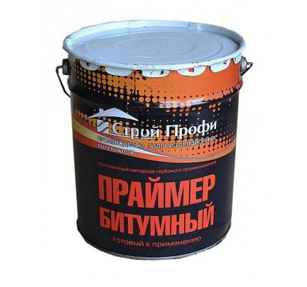 картинка Праймер битумный готовый Строй Профи 18л. (16кг)  от базы строительно-отделочных материалов